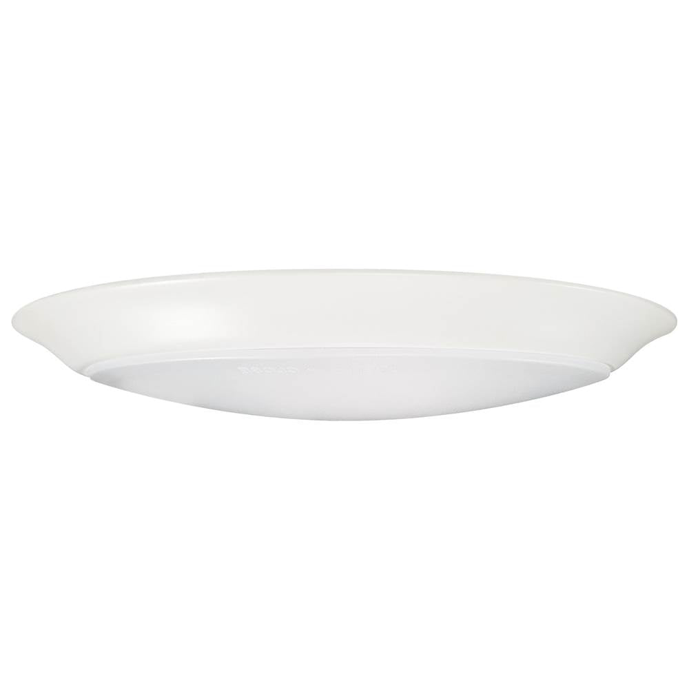 Nuvo  9.5 Watt; 10 Inch Led Disk Light; White Finish; Cct Selectable