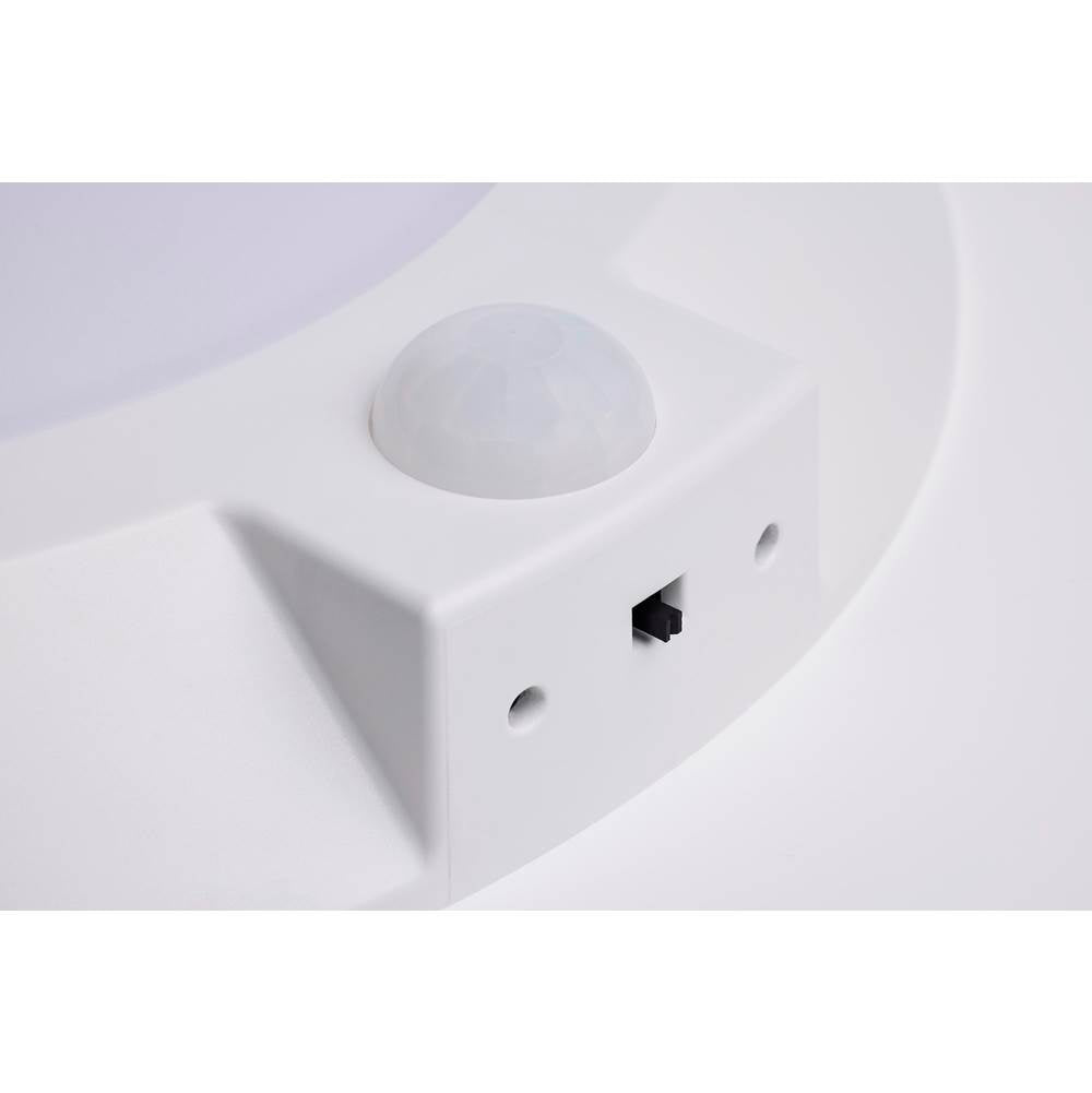 Nuvo 62-1820R1 White 7'' Led Disk Light W/ Occ White Image 5