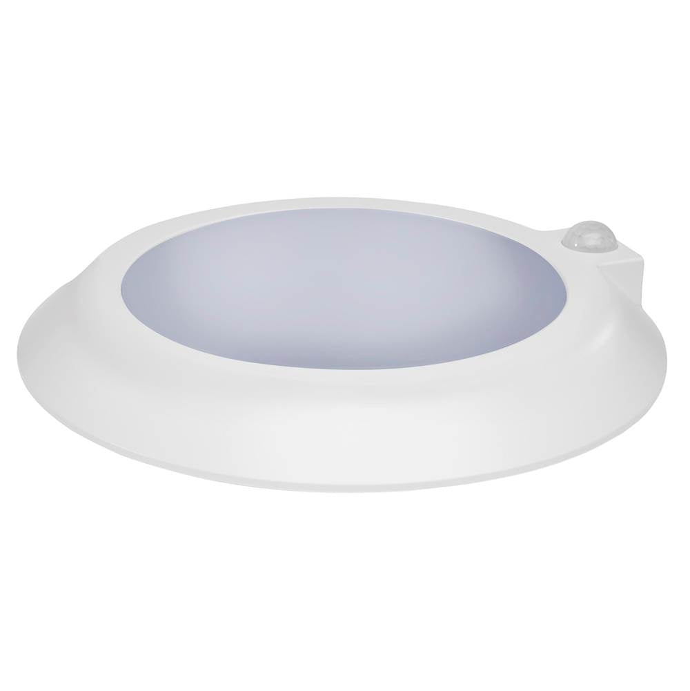 Nuvo  10 Inch; Led Disk Light; Fixture With Occupancy Sensor; White Finish; Cct Selectable