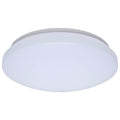 Nuvo 62-1851 White 11 Inch Led Cloud Fixture With Sensor - 11.5 Watts - 27k/30k/35k/40k/50k Cct Selectable - Round Shape - White Finish - 120 Volt Image 1