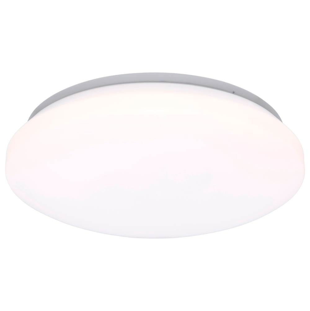 Nuvo  11 Inch Led Cloud Fixture With Sensor - 11.5 Watts - 27k/30k/35k/40k/50k Cct Selectable - Round Shape - White Finish - 120 Volt