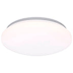 Nuvo  11 Inch Led Cloud Fixture With Sensor - 11.5 Watts - 27k/30k/35k/40k/50k Cct Selectable - Round Shape - White Finish - 120 Volt