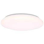 Nuvo  14 Inch Led Cloud Fixture - 15 Watts - 27k/30k/35k/40k/50k Cct Selectable - Round Shape - White Finish - 120 Volt
