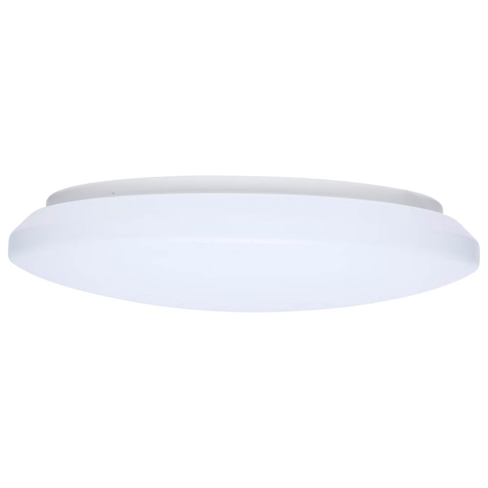 Nuvo 62-1852 White 14 Inch Led Cloud Fixture - 15 Watts - 27k/30k/35k/40k/50k Cct Selectable - Round Shape - White Finish - 120 Volt Image 9
