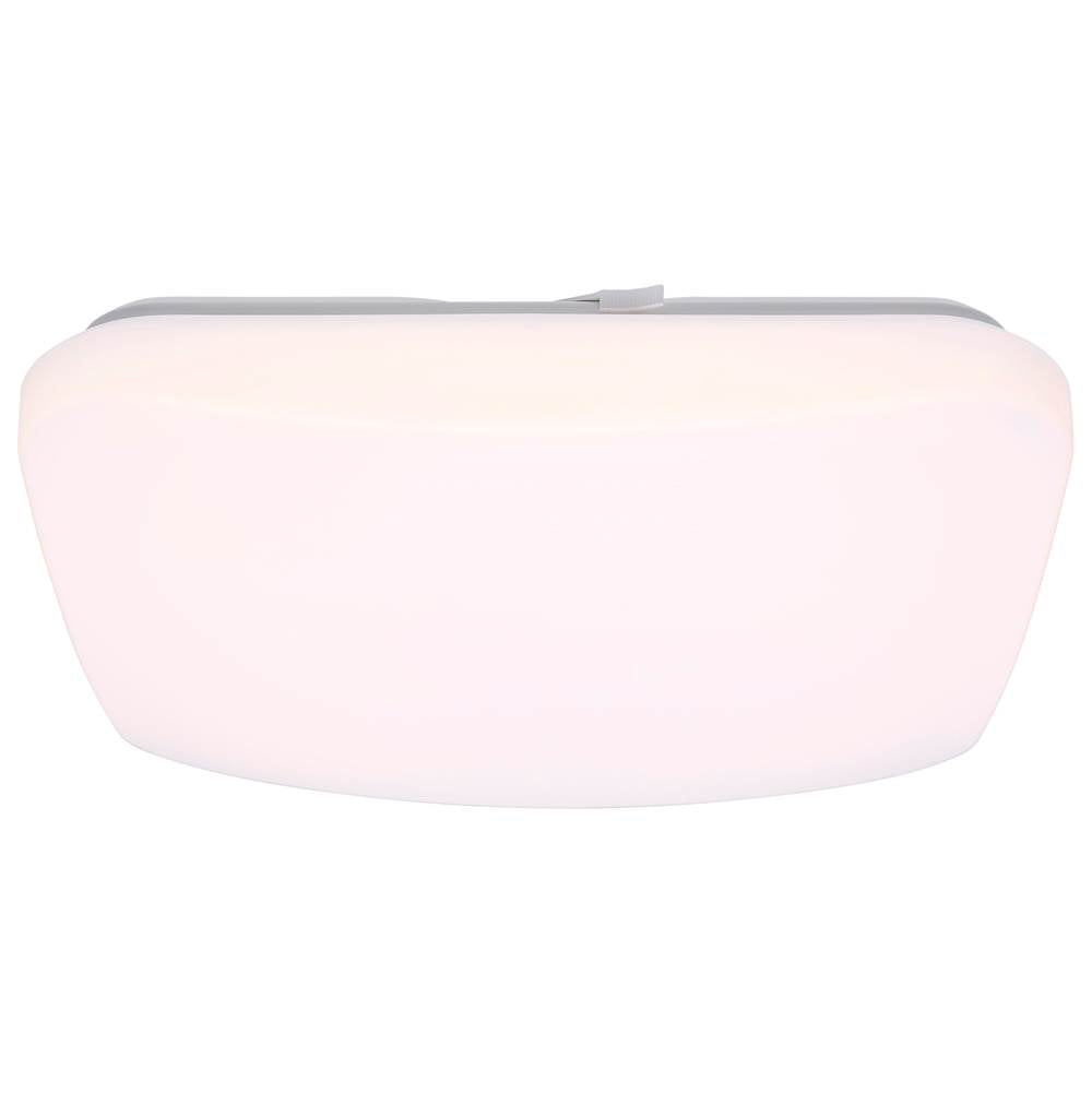 Nuvo 62-1856 White 14 Inch Led Cloud Fixture - 17 Watts - 27k/30k/35k/40k/50k Cct Selectable - Square Shape - White Finish - 120 Volt Image 6
