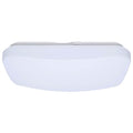 Nuvo 62-1857 White 14 Inch Led Cloud Fixture With Sensor - 17 Watts - 27k/30k/35k/40k/50k Cct Selectable - Square Shape - White Finish - 120 Volt Image 1