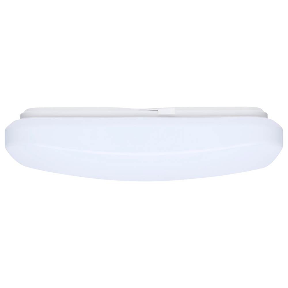Nuvo 62-1857 White 14 Inch Led Cloud Fixture With Sensor - 17 Watts - 27k/30k/35k/40k/50k Cct Selectable - Square Shape - White Finish - 120 Volt Image 9