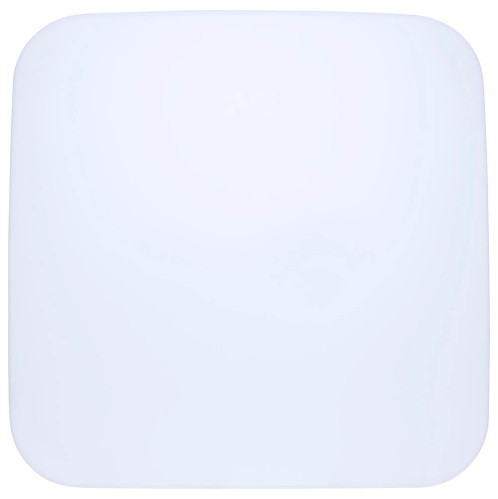 Nuvo 62-1857 White 14 Inch Led Cloud Fixture With Sensor - 17 Watts - 27k/30k/35k/40k/50k Cct Selectable - Square Shape - White Finish - 120 Volt Image 5