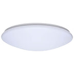 Nuvo 62-1858 White 19 Inch Led Cloud Fixture - 25 Watts - 27k/30k/35k/40k/50k Cct Selectable - Round Shape - White Finish - 120 Volt Image 1