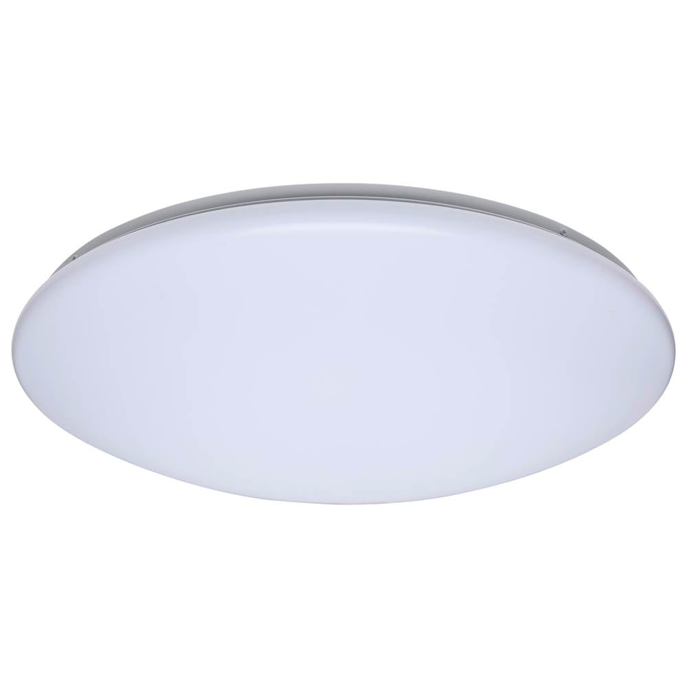 Nuvo 62-1859 White 19 Inch Led Cloud Fixture With Sensor - 25 Watts - 27k/30k/35k/40k/50k Cct Selectable - Round Shape - White Finish - 120 Volt Image 7
