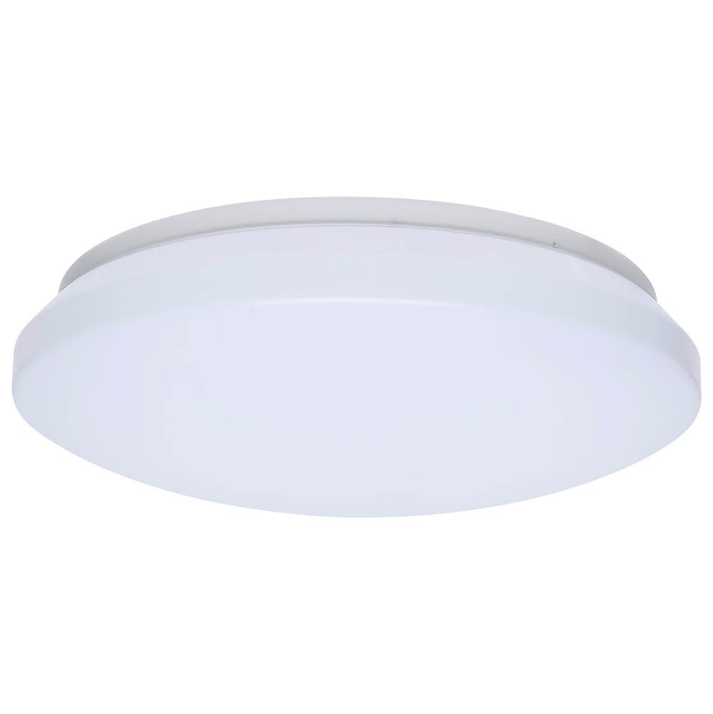 Nuvo 62-1860 White 11 Inch Led Cloud Fixture - 14 Watts - 27k/30k/35k/40k/50k Cct Selectable - White Finish - Round Shape - 120-277 Ranged Voltage Image 9
