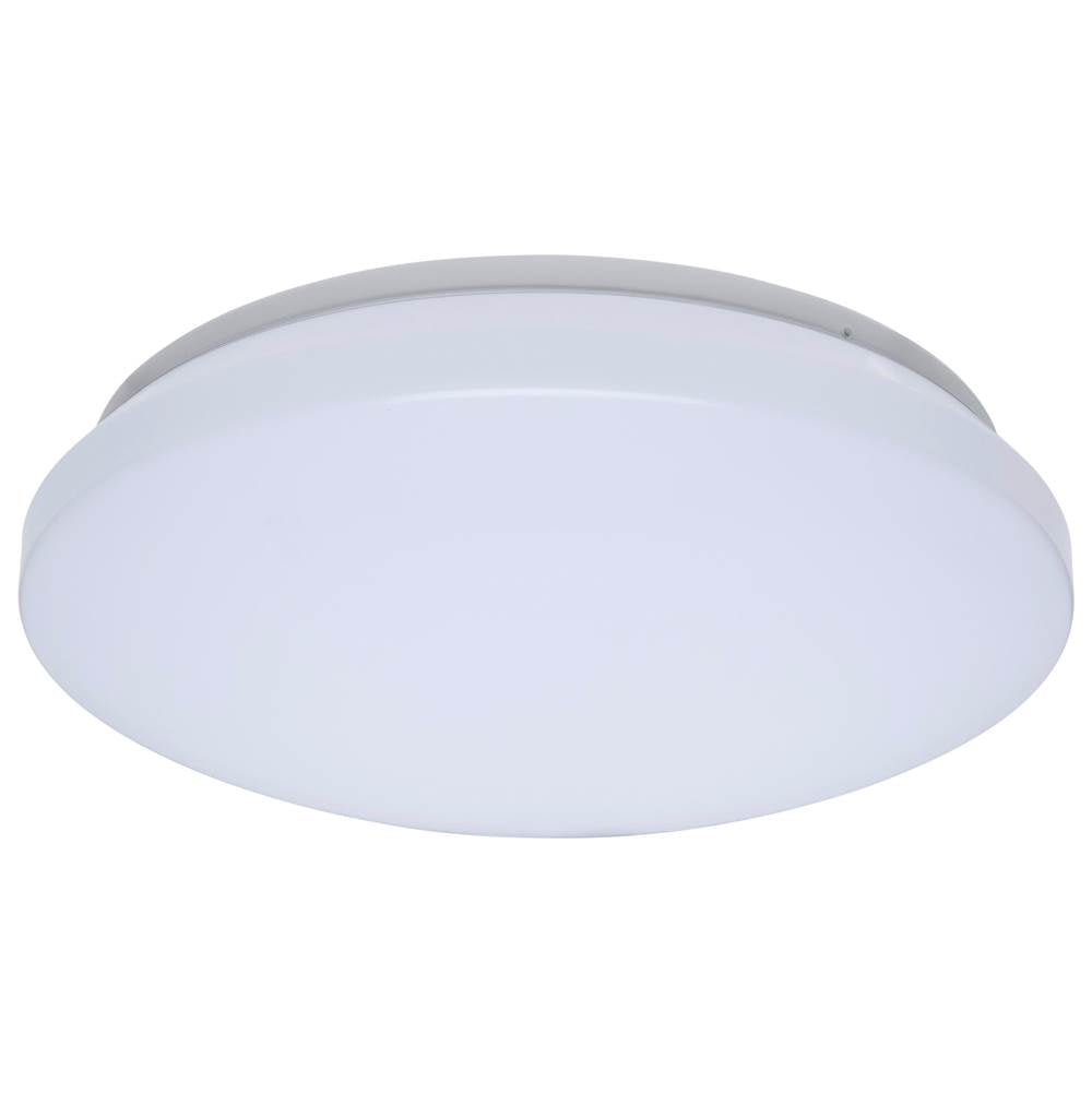 Nuvo 62-1860 White 11 Inch Led Cloud Fixture - 14 Watts - 27k/30k/35k/40k/50k Cct Selectable - White Finish - Round Shape - 120-277 Ranged Voltage Image 7