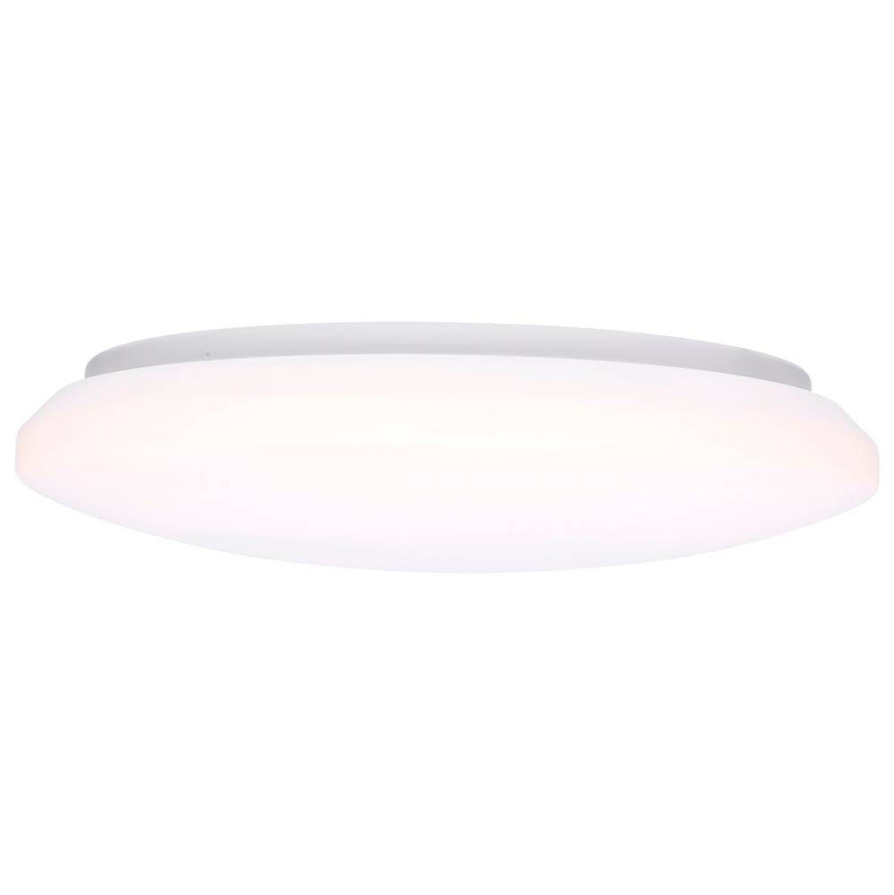Nuvo 62-1861 White 14 Inch Led Cloud Fixture - 17 Watts - 27k/30k/35k/40k/50k Cct Selectable - White Finish - Round Shape - 120-277 Ranged Voltage Image 8