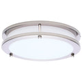 Nuvo Glamour Led Glamour Bn 10'' Flush