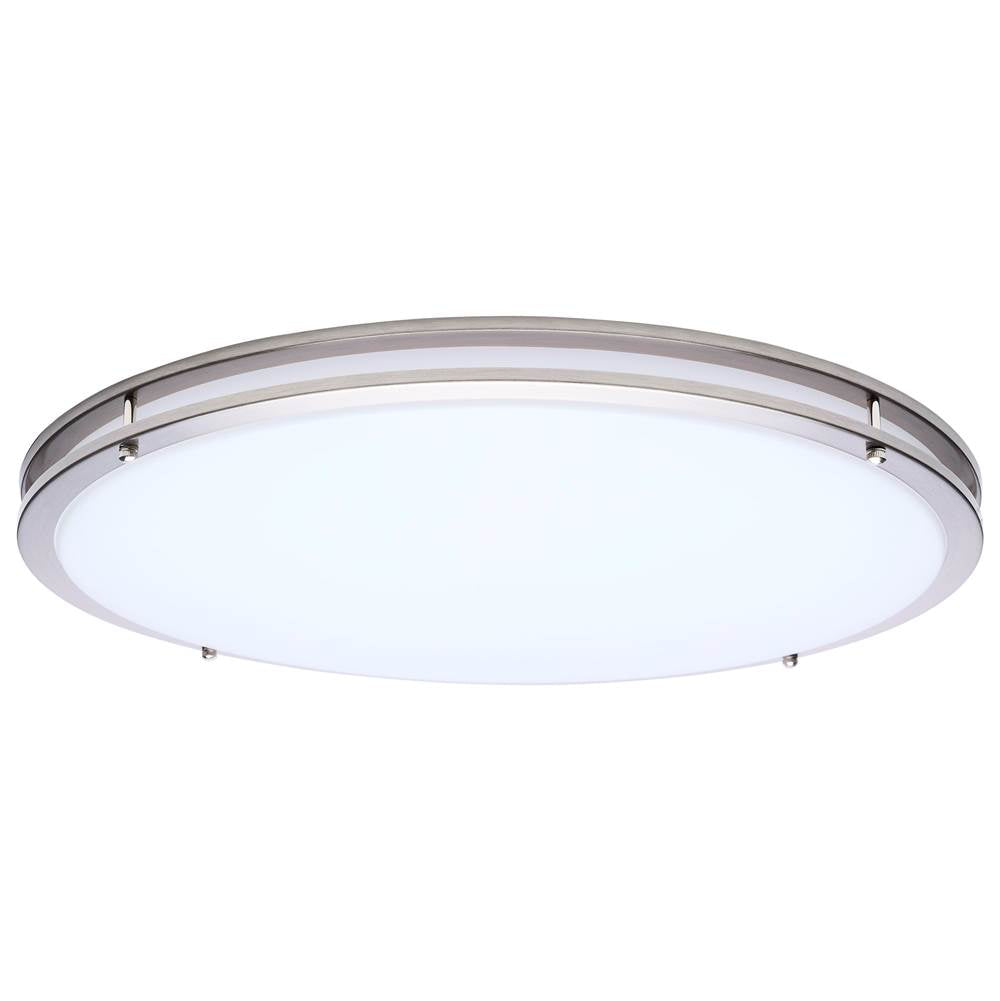 Nuvo Glamour Led Glamour Bn 24'' Flush