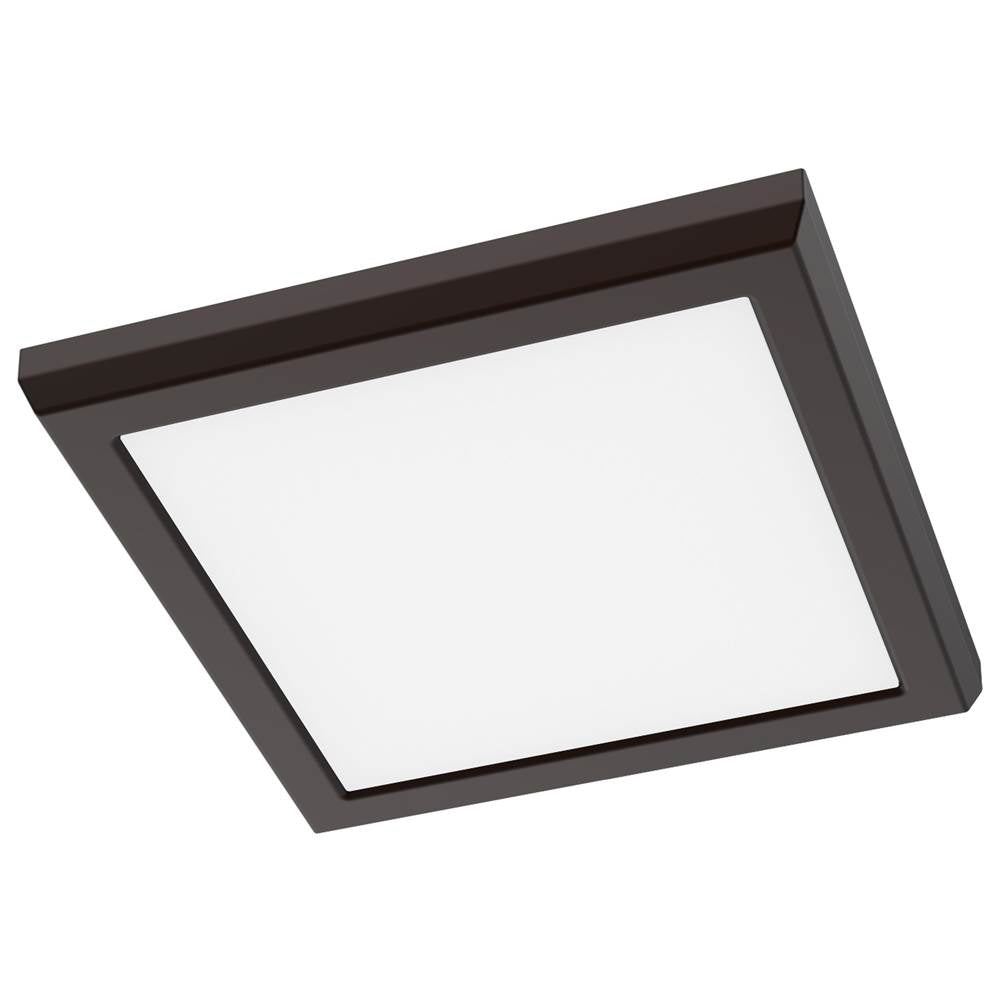 Nuvo  Blink 10w Led 7'' Square Bronze