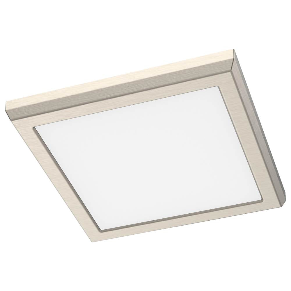 Nuvo  Blink 10w Led 7'' Sq Br. Nickel
