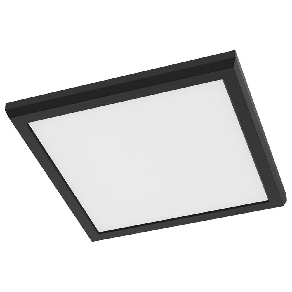 Nuvo  Blink 11w Led 9'' Square Black