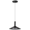 Nuvo Corrine; 10 Inch Led Pendant; Matte Black; 3k/4k/5k Cct Selectable