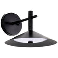 Nuvo Corrine; 10 Inch Led Wall Sconce; Matte Black; 3k/4k/5k Cct Selectable
