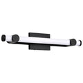 Nuvo Bowman; 24 Inch Led Vanity; Matte Black; Acrylic Lens