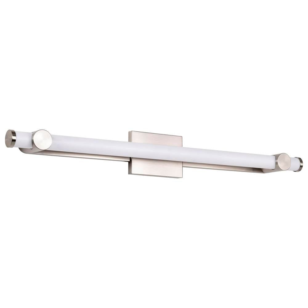 Nuvo Bowman; 36 Inch Led Vanity; Brushed Nickel; Acrylic Lens