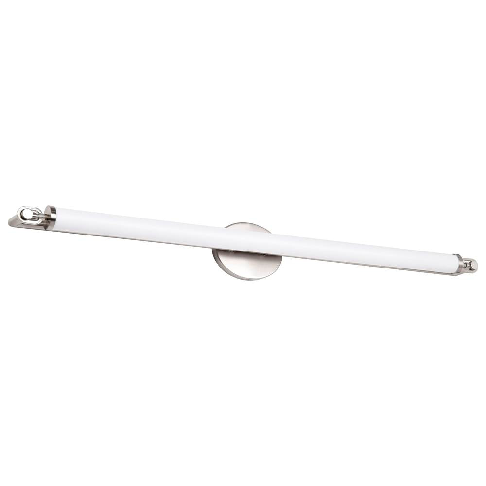 Nuvo Edgeworth; 40 Inch Led Vanity; Brushed Nickel; Acrylic Lens