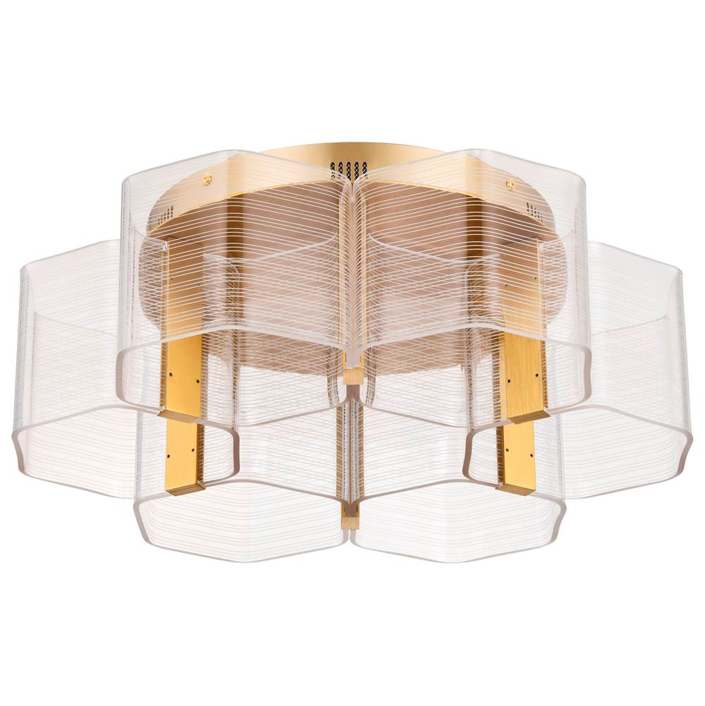 Nuvo Kenzo Led 6 Light Flush