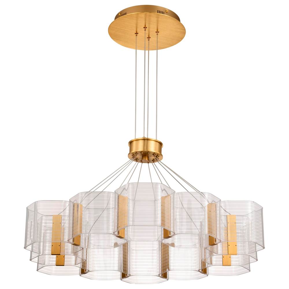 Nuvo Kenzo Led 12 Light Chandelier
