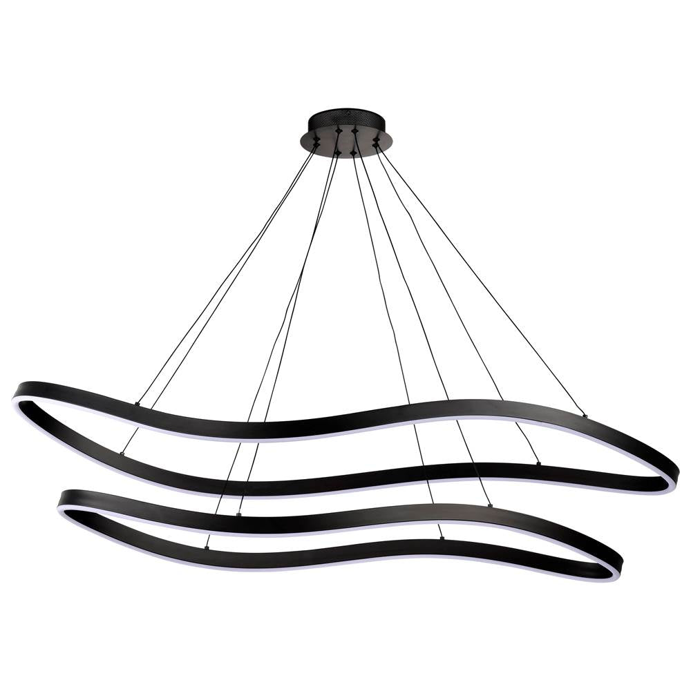 Nuvo 62-2422 Matte Black Sylas 48'' Led Pendant Image 8