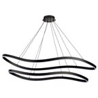 Nuvo 62-2422 Matte Black Sylas 48'' Led Pendant Image 8