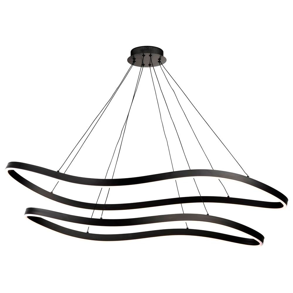 Nuvo 62-2422 Matte Black Sylas 48'' Led Pendant Image 7