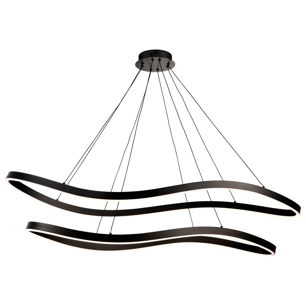 Nuvo 62-2422 Matte Black Sylas 48'' Led Pendant Image 5