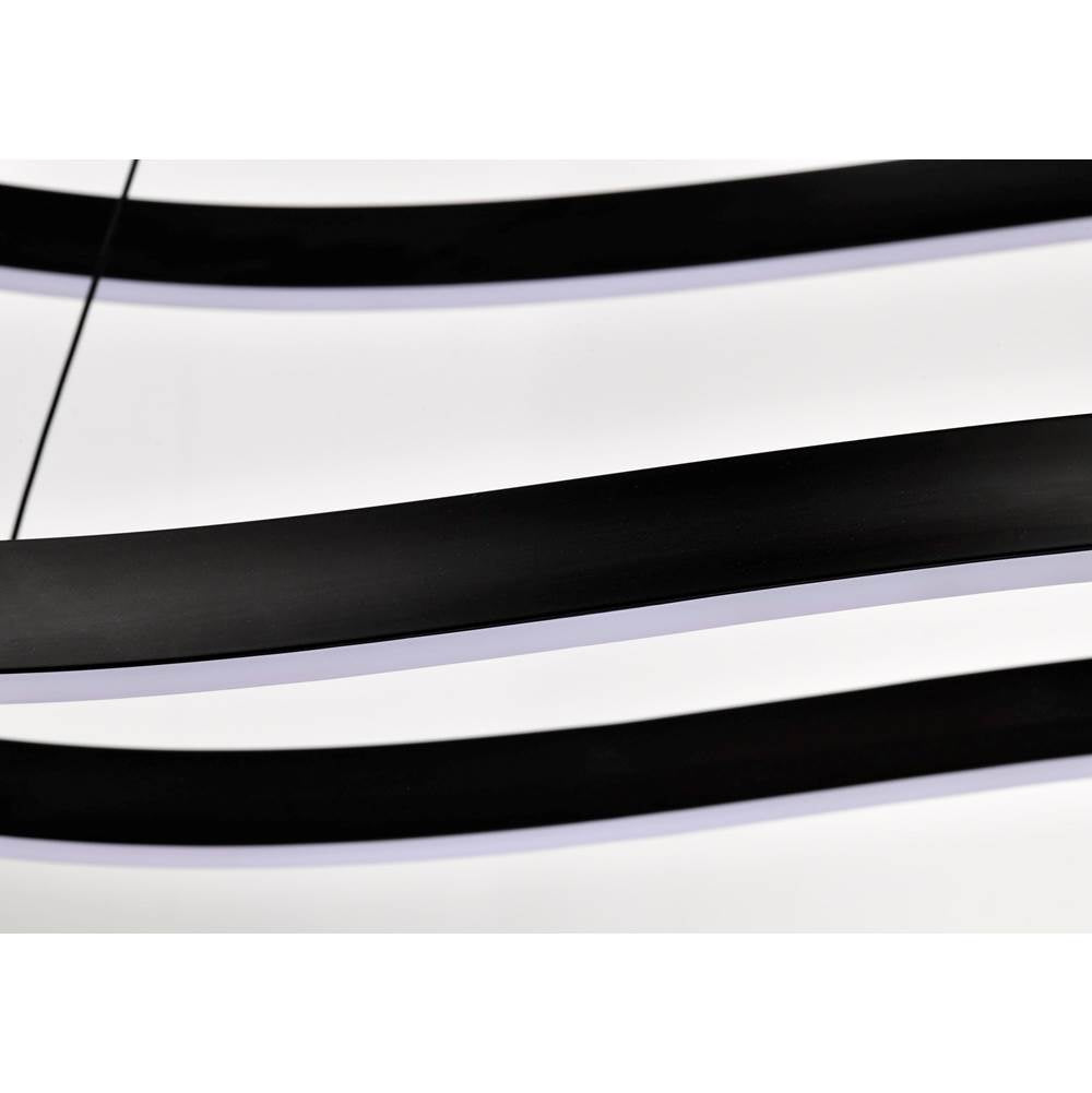 Nuvo 62-2422 Matte Black Sylas 48'' Led Pendant Image 3