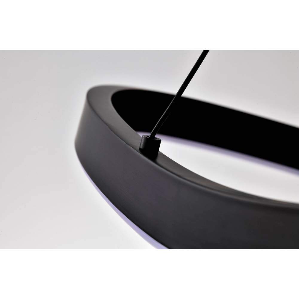 Nuvo 62-2422 Matte Black Sylas 48'' Led Pendant Image 2