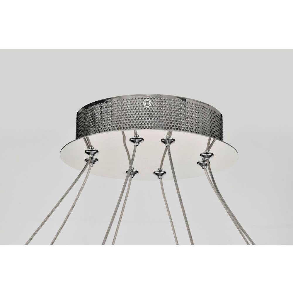 Nuvo 62-2432 Polished Nickel Sylas 48'' Led Pendant Image 3