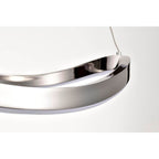 Nuvo 62-2432 Polished Nickel Sylas 48'' Led Pendant Image 2
