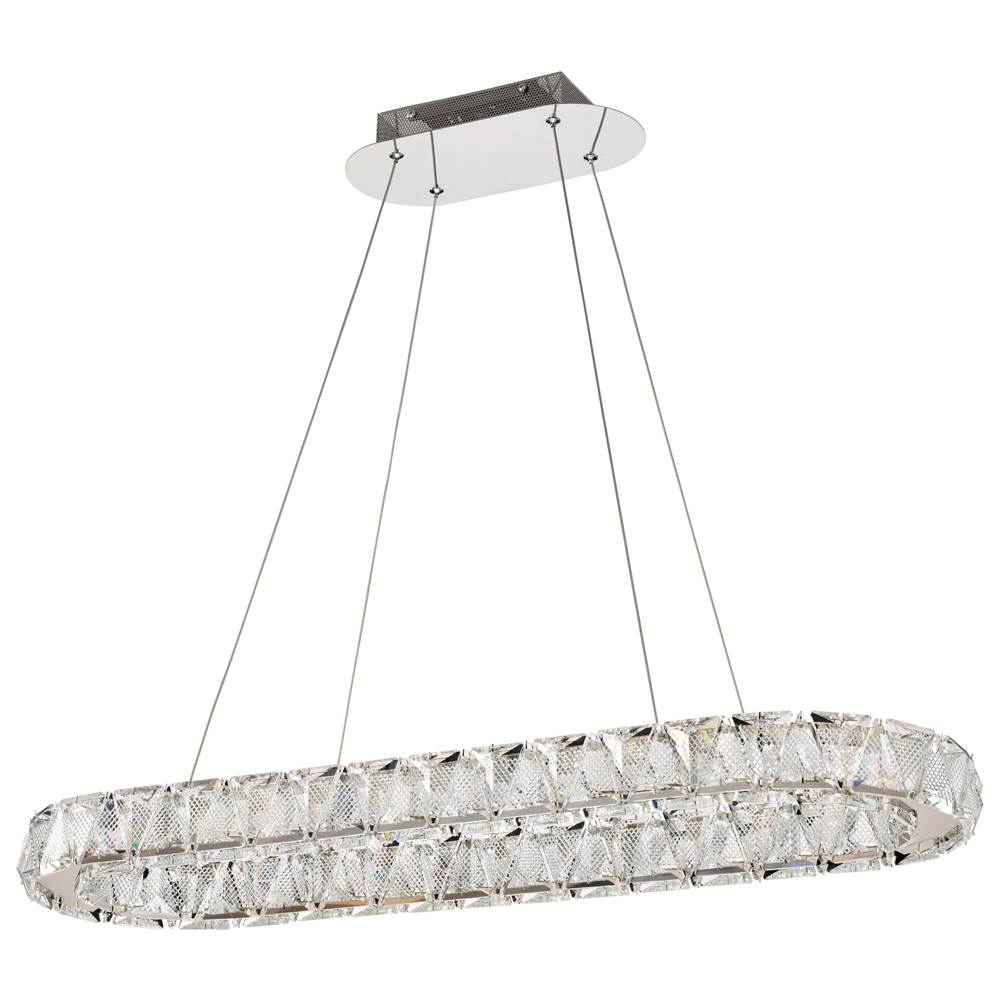 Nuvo Asher 36'' Oval Crystal Pendant