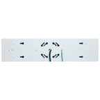 Nuvo 62-700 White Led 18'' Wrap With Dual Gfcis Image 8