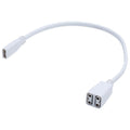 Nuvo  Cable Splitter Single To Doubl