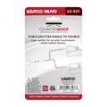 Nuvo  Y Splitter For Under Cabinet Led Fixtures - Black Finish