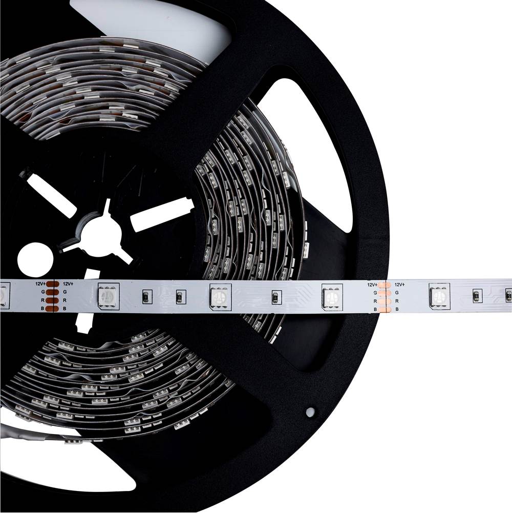 Nuvo  Dimension Color; Tape Light Strip; 16 Ft.; Rgb; Plug Connection