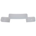 Nuvo 64-163 White Dimension - Tape Light Mounting Bracket - Outdoor - 20 Pack Image 1
