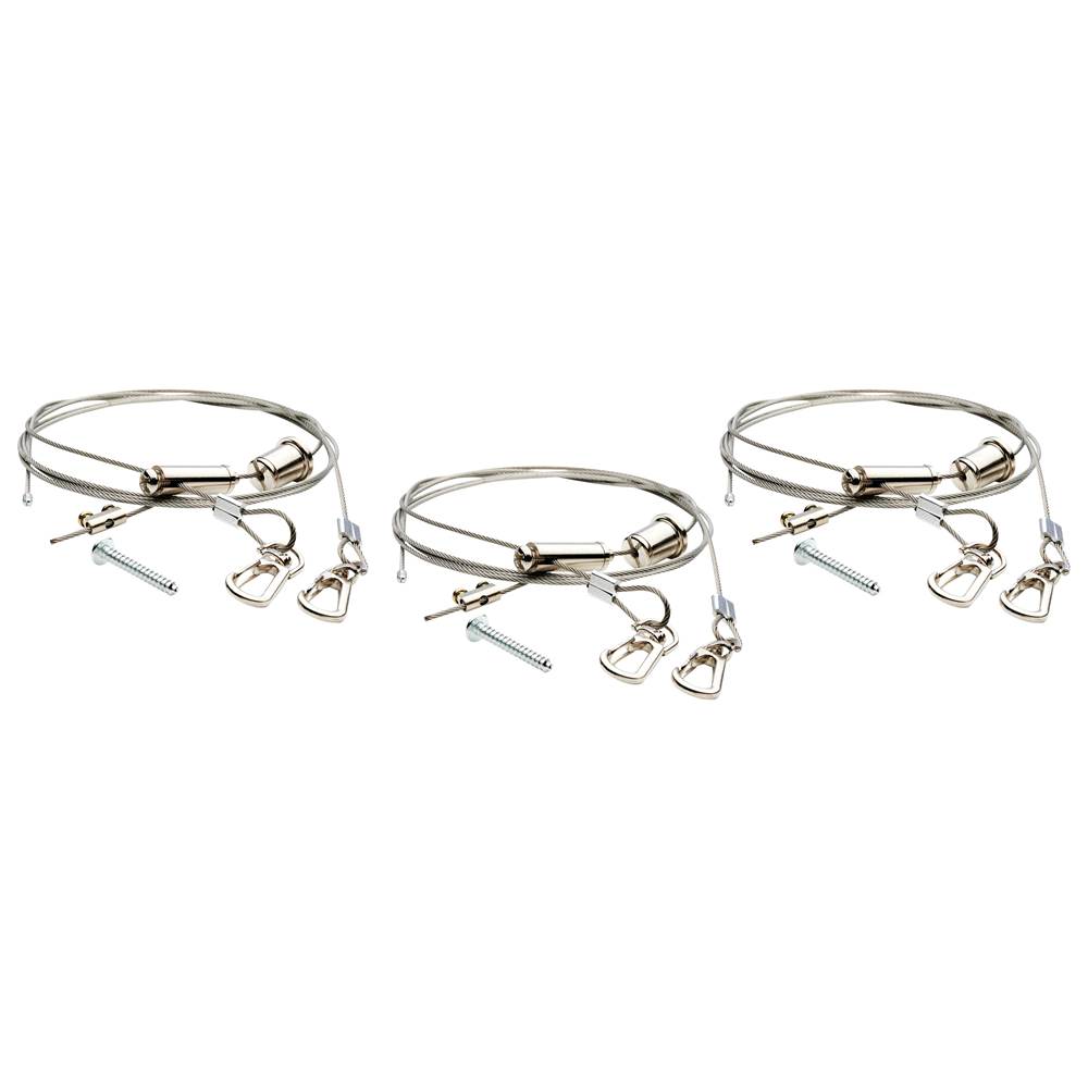 Nuvo  Suspension Kit For 8 Foot Strip Light Fixtures; 5 Foot
