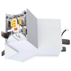 Nuvo 65-1186 White Momentum - Y-connector For Led Linear System - White Finish Image 3