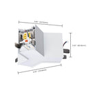Nuvo 65-1186 White Momentum - Y-connector For Led Linear System - White Finish Image 2