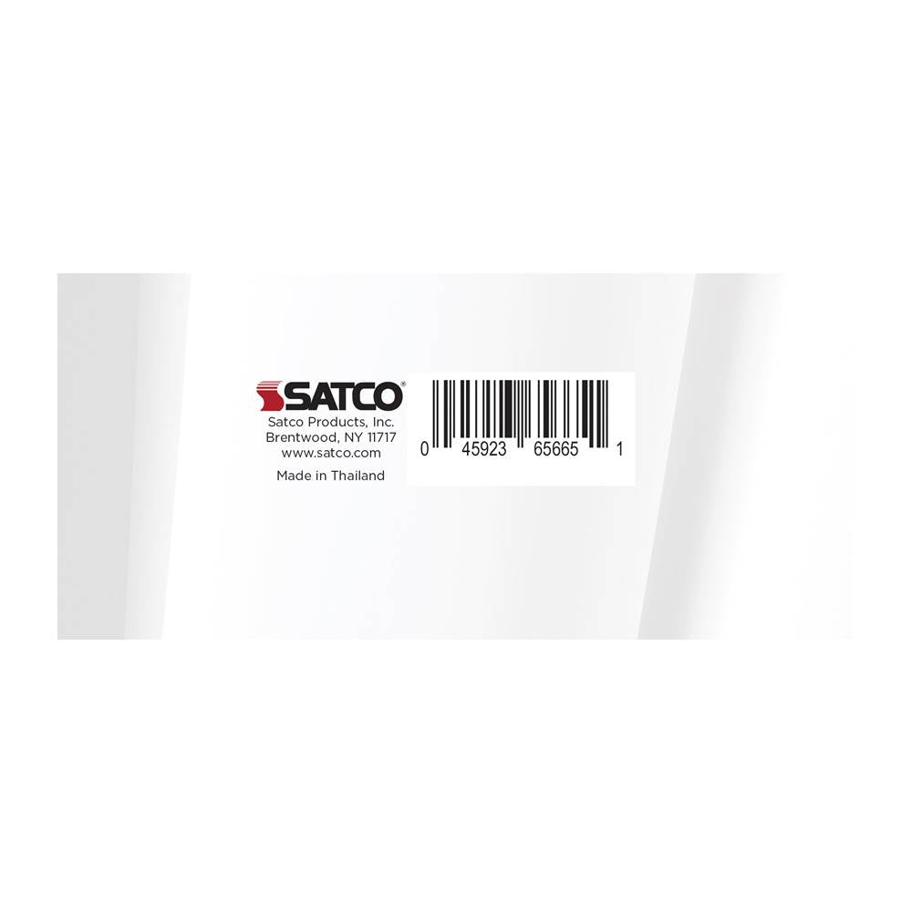 Nuvo 65-1212 White Led 2 Foot Ceiling Wrap With Pull Chain - 20 Watts - 27k/30k/35k/40k/50k Cct Selectable - White Finish - 120 Volt Image 2