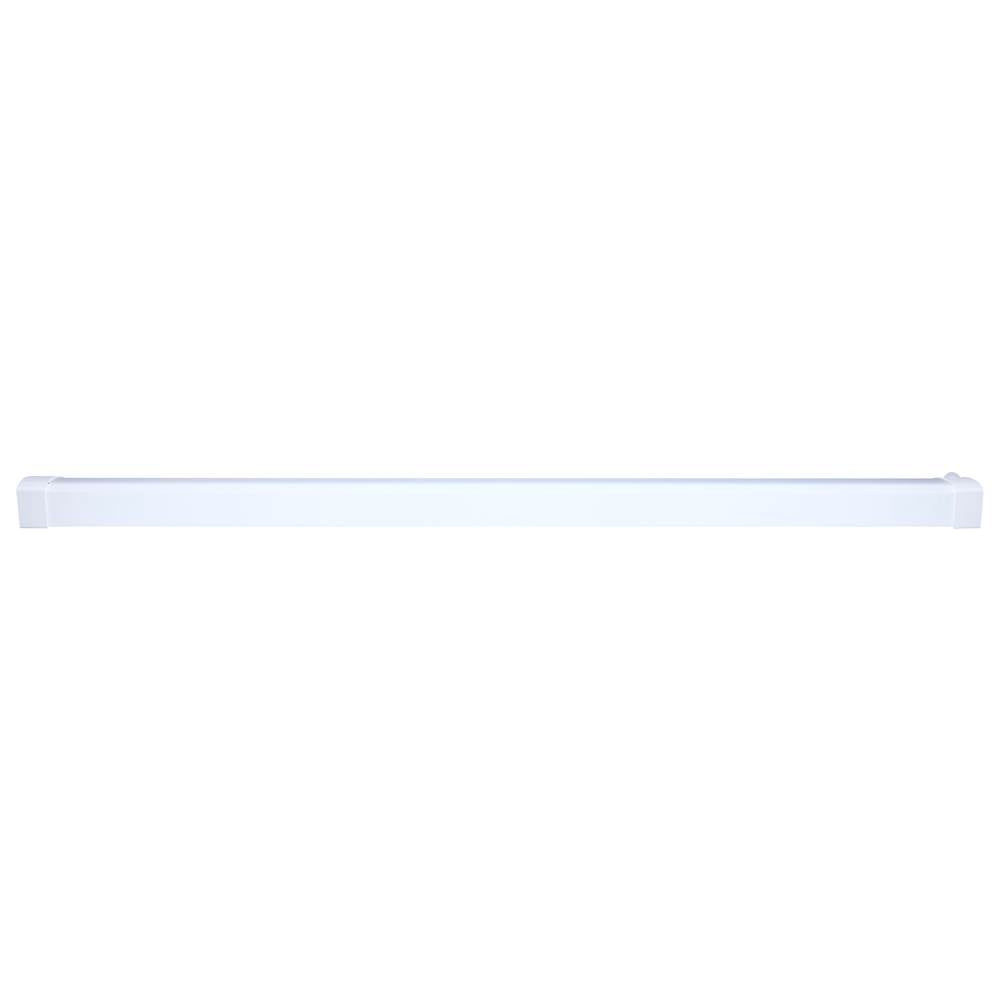 Nuvo  Led 4 Foot Ceiling Wrap With Pir Motion Sensor - 39 Watts - 27k/30k/35k/40k/50k Cct Selectable - White Finish - 120-277 Volt
