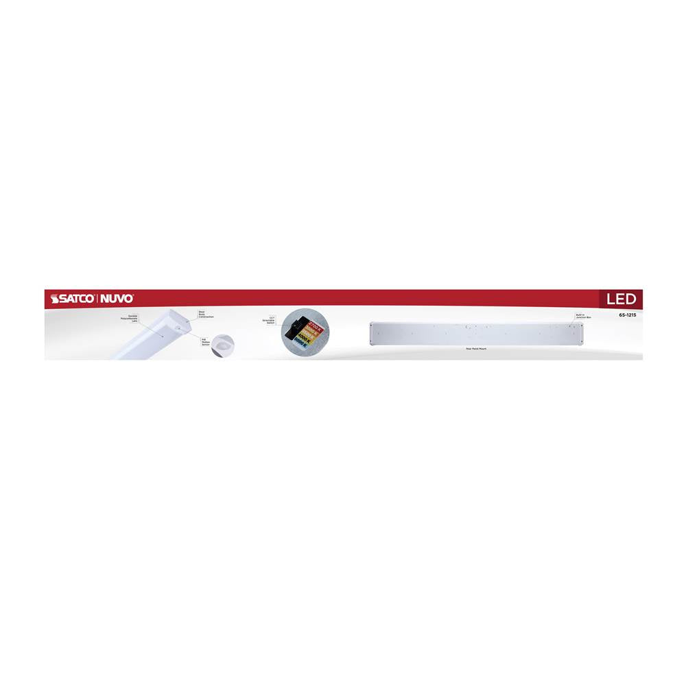 Nuvo 65-1215 White Led 4 Foot Ceiling Wrap With Pir Motion Sensor - 39 Watts - 27k/30k/35k/40k/50k Cct Selectable - White Finish - 120-277 Volt Image 3