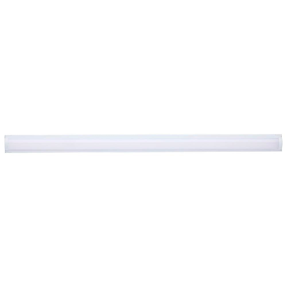 Nuvo 65-1220 White Led 2 Foot Strip Light - 10 Watts - 27k/30k/35k/40k/50k Cct Selectable - White Finish - 120-277 Volt Image 9